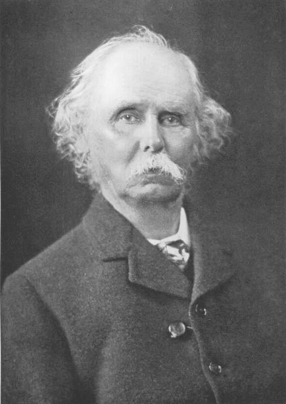 Portrait of Alfred Marshall.