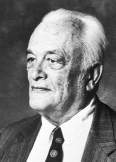Portrait of William Vickrey.