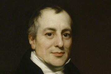 Portrait of David Ricardo.